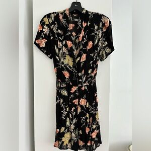 Reformation Floral Shirt Dress - size 4